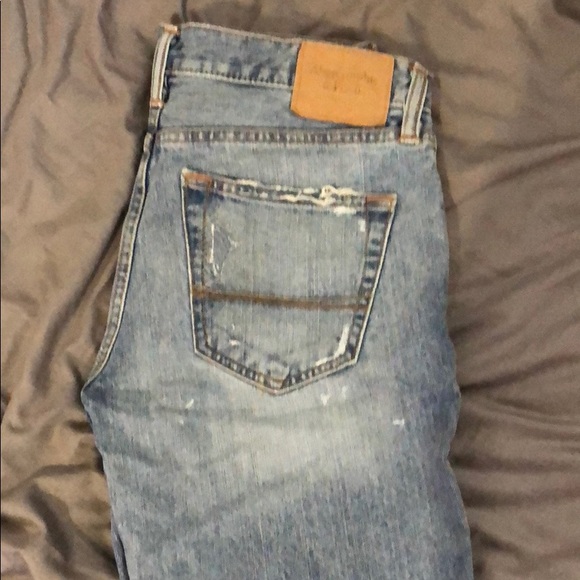 Ripped Abercrombie & Fitch jeans boot cut - Picture 3 of 4